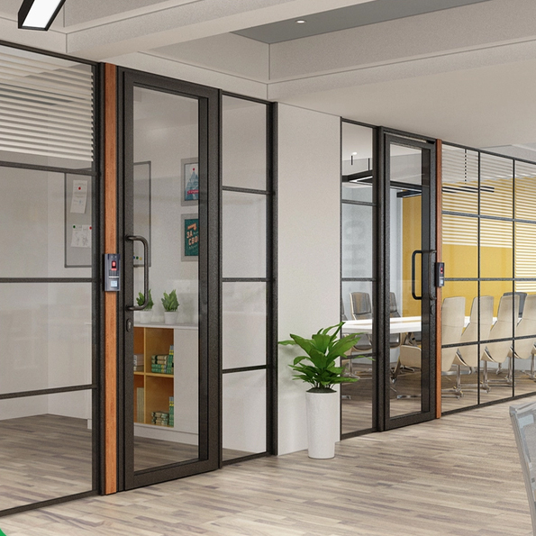 Aluminium Single-Glazed Partition System