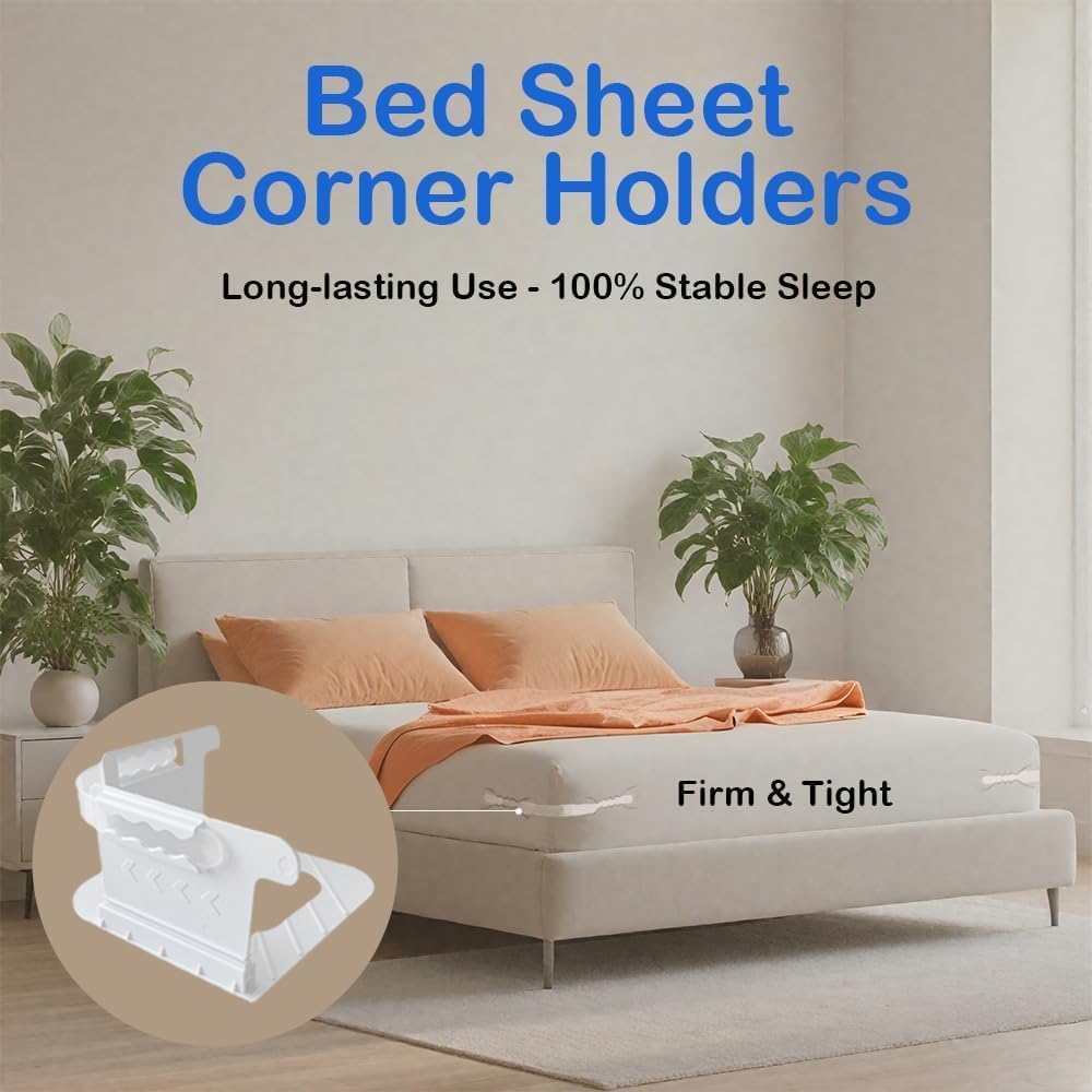 Bedsheet Holder With Lock Strips