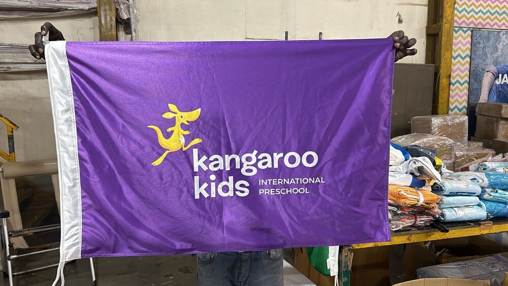 School Campus Flag