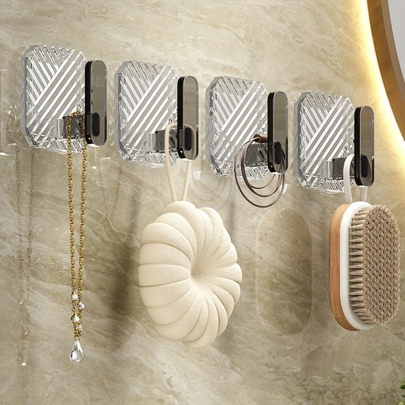 Black Wall Hook ( 4 Pcs)