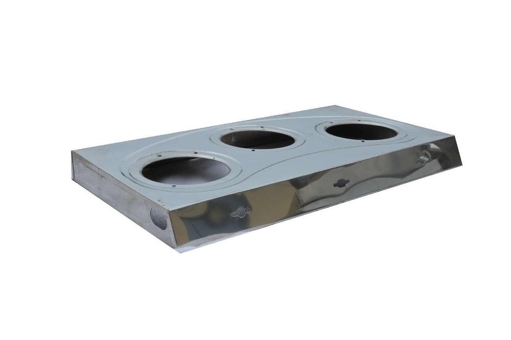 Heavy Duty Triple Burner Gas Stove Frame