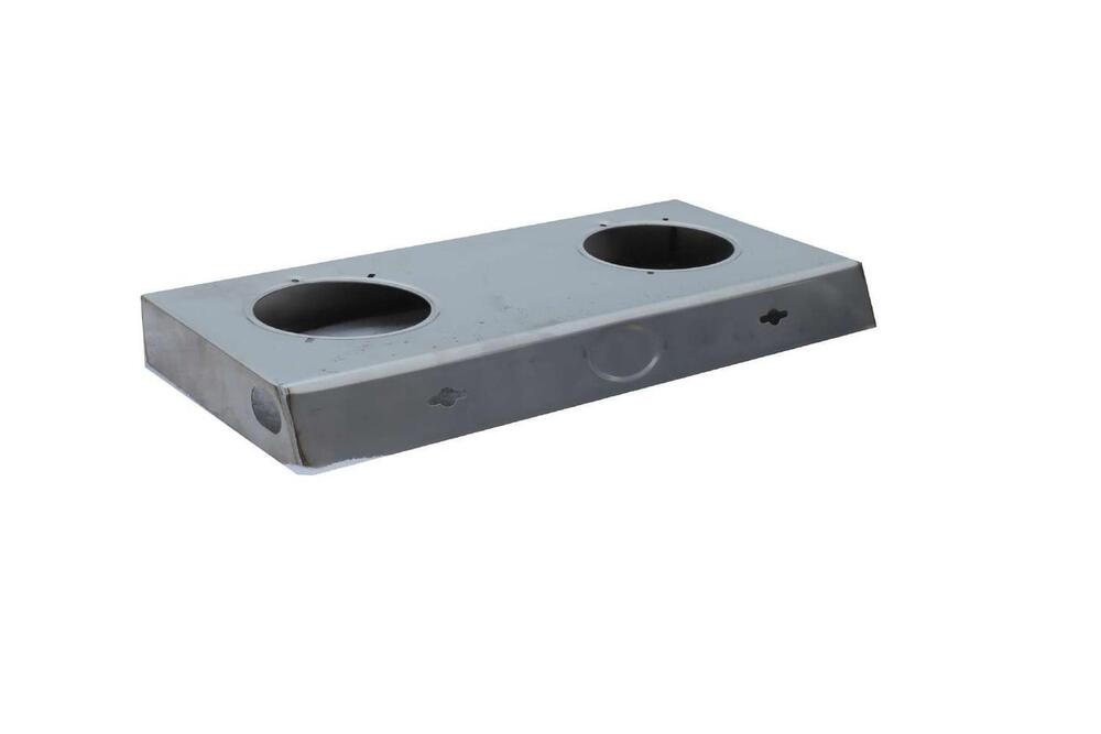 Triple Burner Stainless Steel Gas Stove Frame