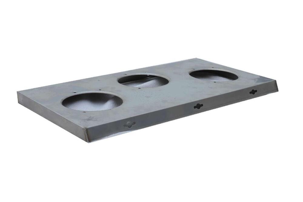 2-Burner Commercial Gas Stove Body