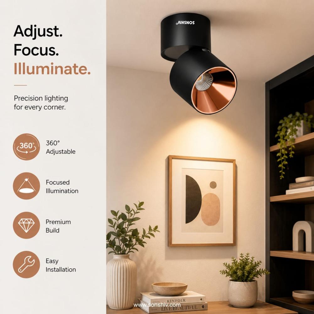 Surface cylinder movable 360