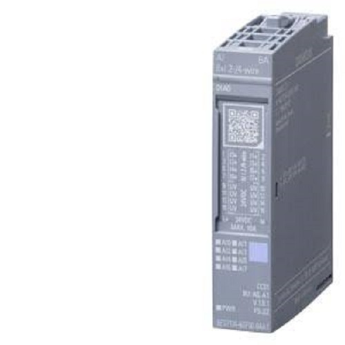 Siemens, Siplus Extreme, 6Ag1134-6Pa01-7Bu0, N/A (Analog Input Energy Meter Module), 1-Phase, 24 V Dc - Color: Siemens Standard Industrial Gray