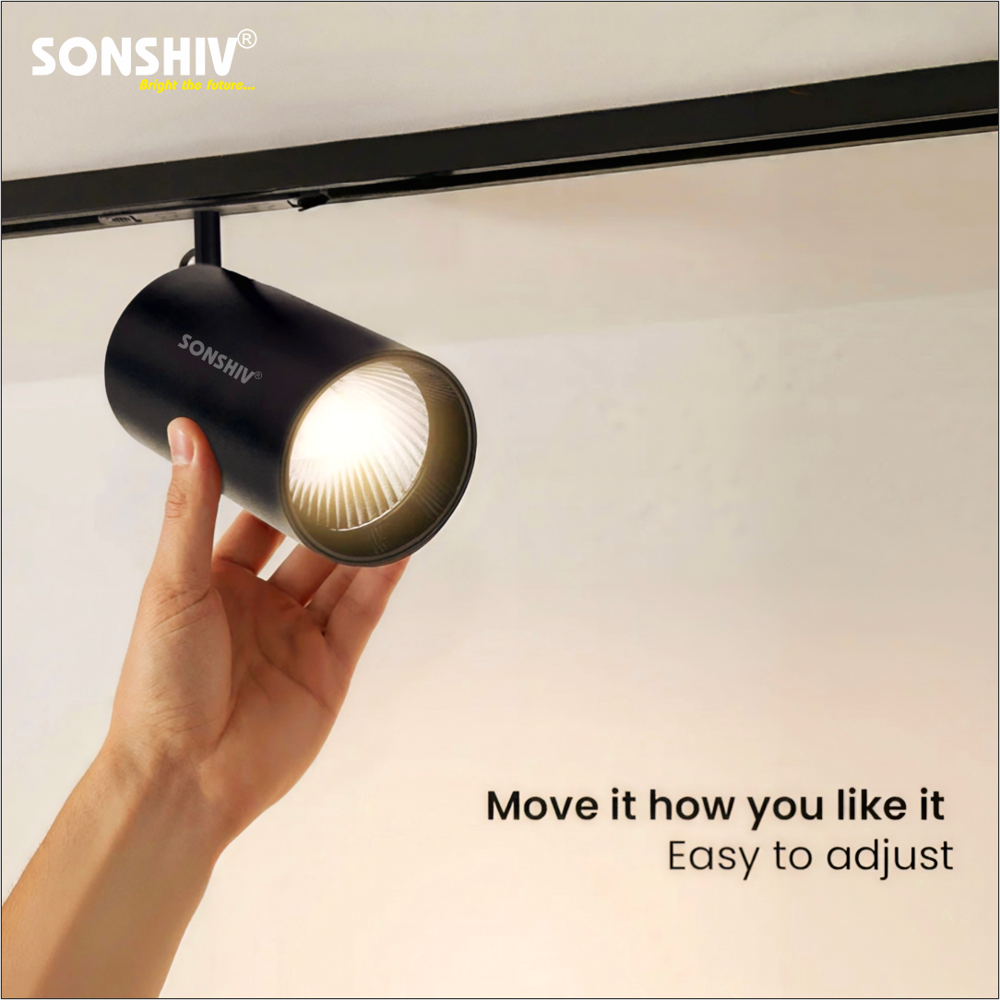 Black Body Track Light