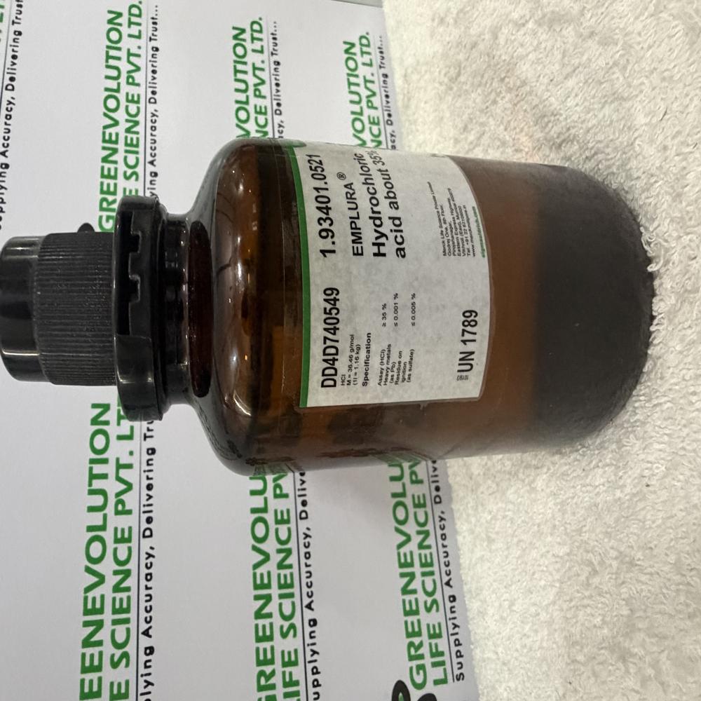 MERCK Hydrochloric Acid Lr , 500 ml