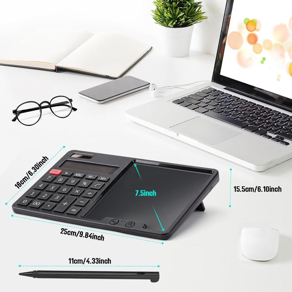 Calculator With Lcd Notepad