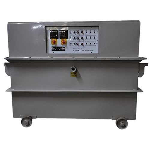 100Kva 3Phase Oil Cooled Servo Voltage Stabilizer - Ambient Temperature: 0C To 50C