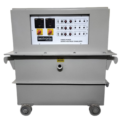 40Kva Oil Cooled 3Phase Servo Voltage Stabilizer - Ambient Temperature: 0C To 45C