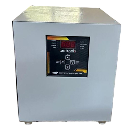 5Kva Single Phase Air Cooled Input-140V To 280V Output-230V Servo Voltage Stabilizer - Degree Of Protection: Ip20