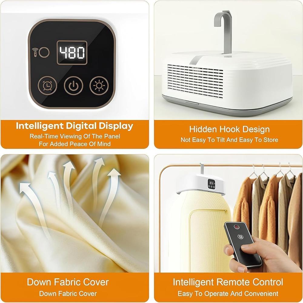 Portable Electric Clothes Dryer Foldable Laundry