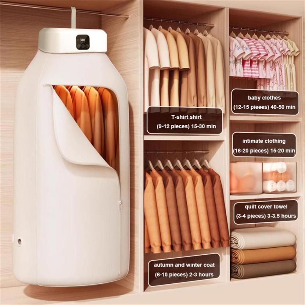Portable Electric Clothes Dryer Foldable Laundry