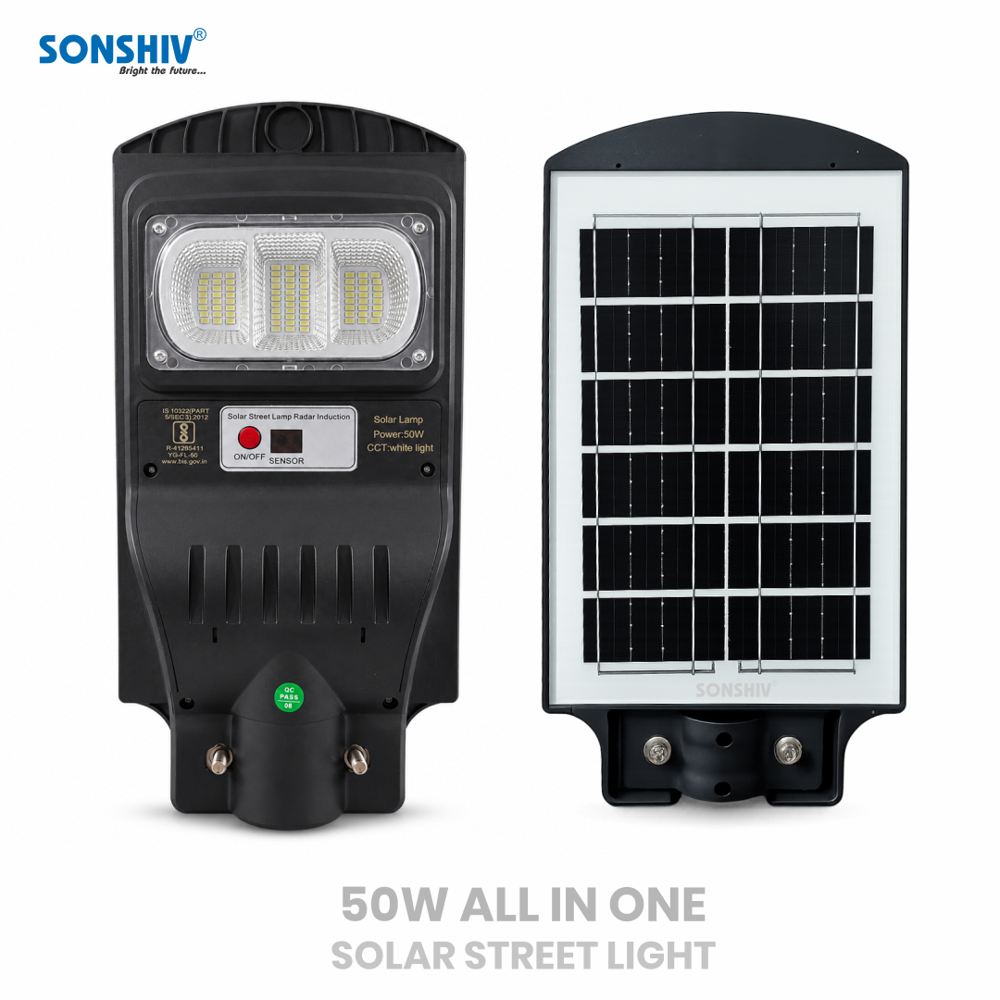 50 ALL IN ONE SOLAR STREET LIGHT