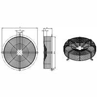 Axial Fan Basket Grill