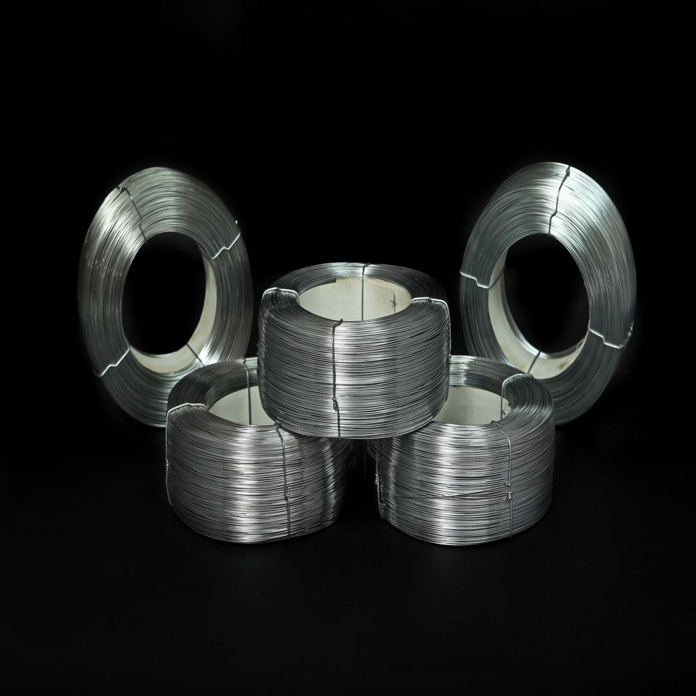 Cut Length Galvanised Binding Wire - Mild Steel, 40m Roll Length, 18 Swg Diameter, 30kg Weight | Polished Surface Treatment For Construction Use