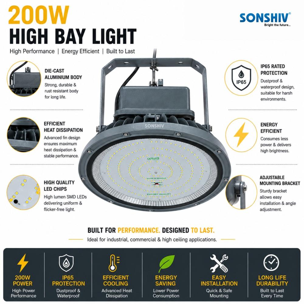 200W HIGH WAY LIGHT
