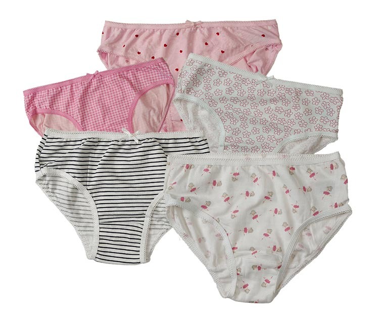 G22328 | DUNNES Girls Printed Stretch Briefs
