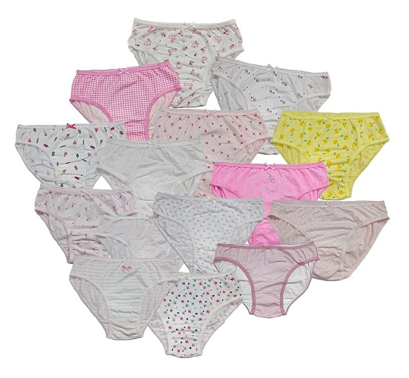 G22328 | DUNNES Girls Printed Stretch Briefs