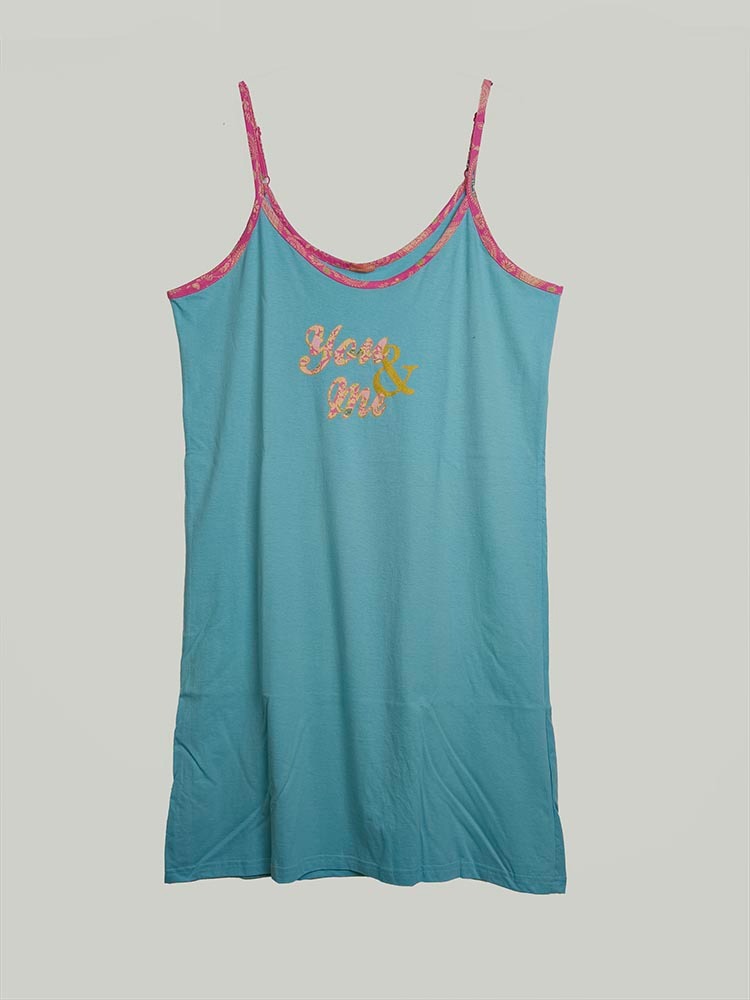 W13718 | Ladies Strappy Nightshirts Assorted