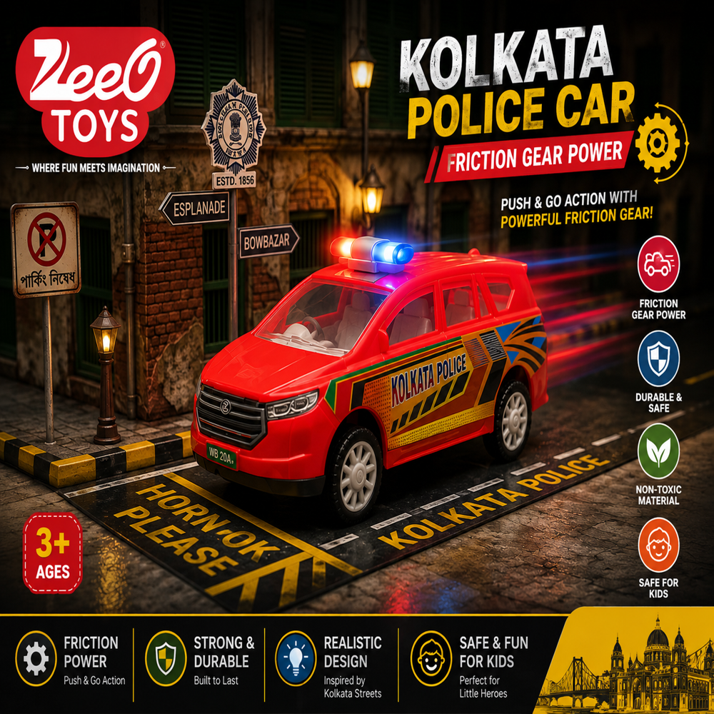 Kolkata Police Toy Car