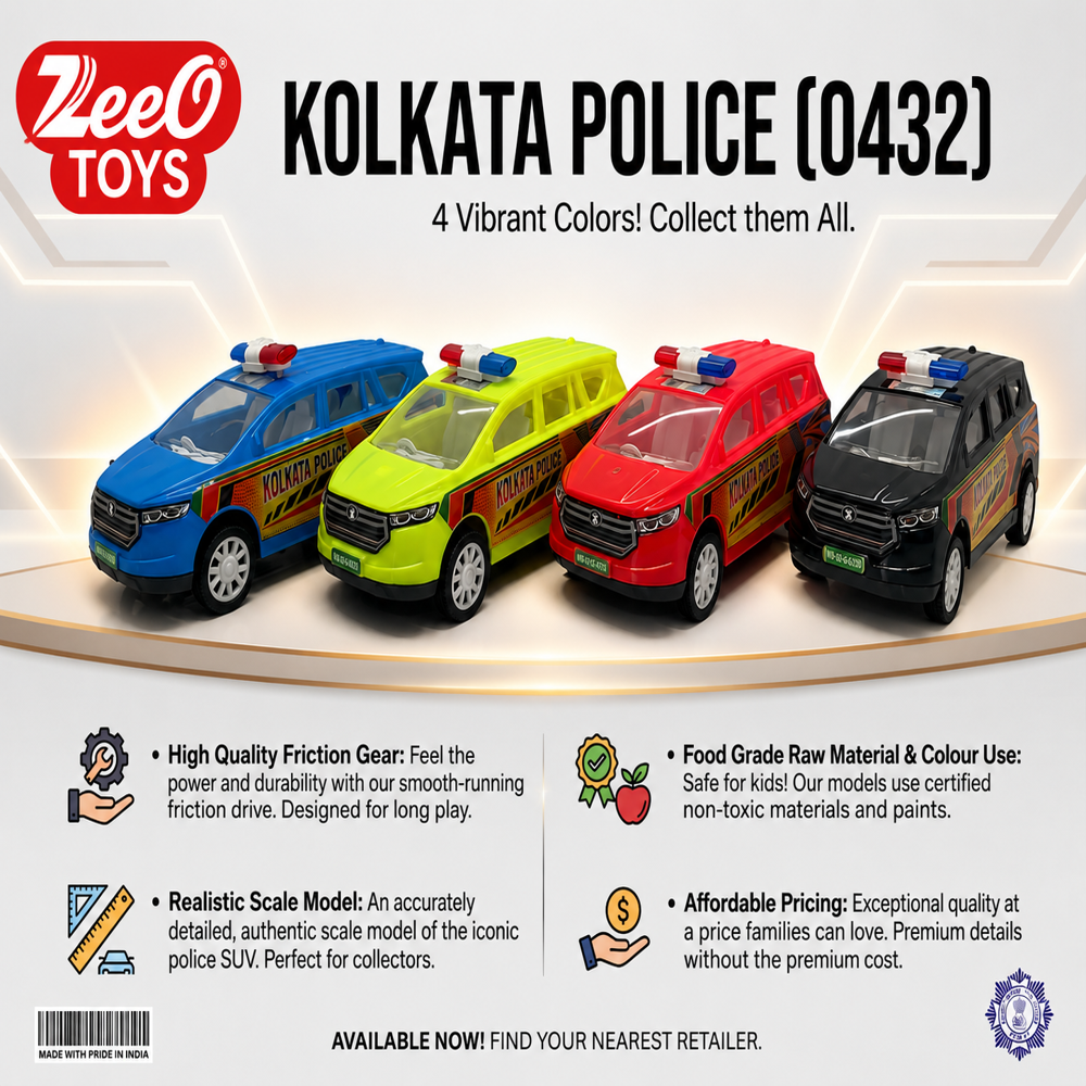 Kolkata Police Toy Car
