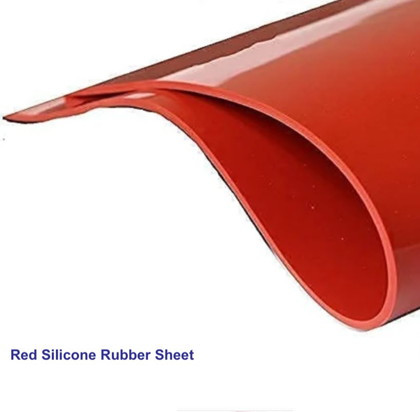 Red Silicone Rubber Sheet