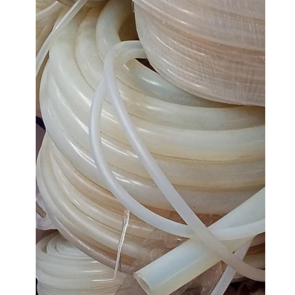 White Silicone Rubber Tube