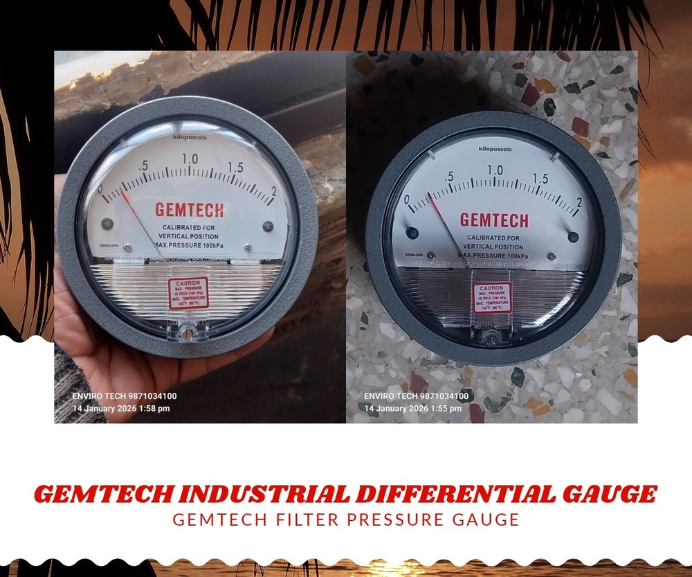 GEMTECH Differential Pressure Gauge In Hansa Industrial Park Mohali Punjab