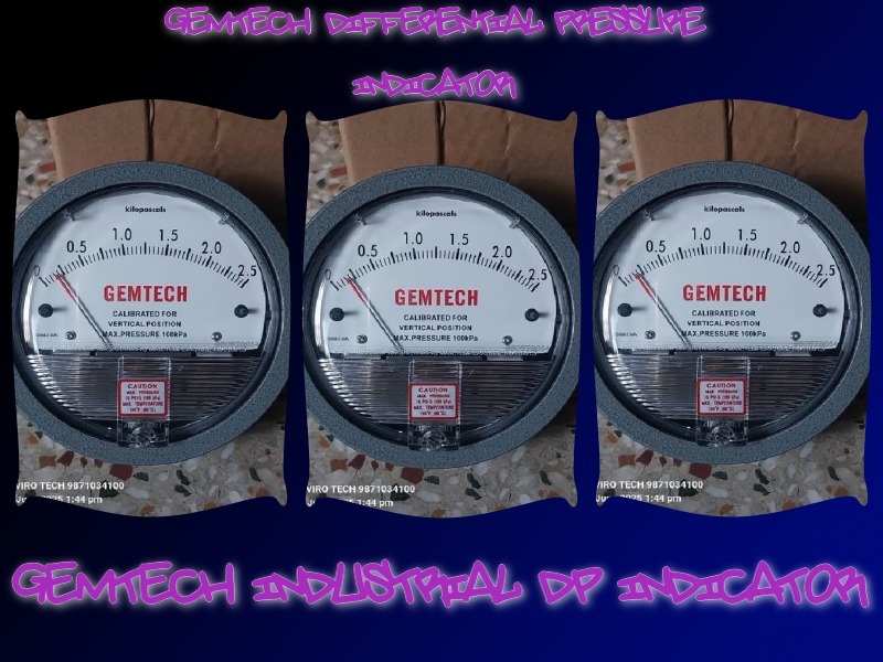GEMTECH Differential Pressure Gauge In Hansa Industrial Park Mohali Punjab
