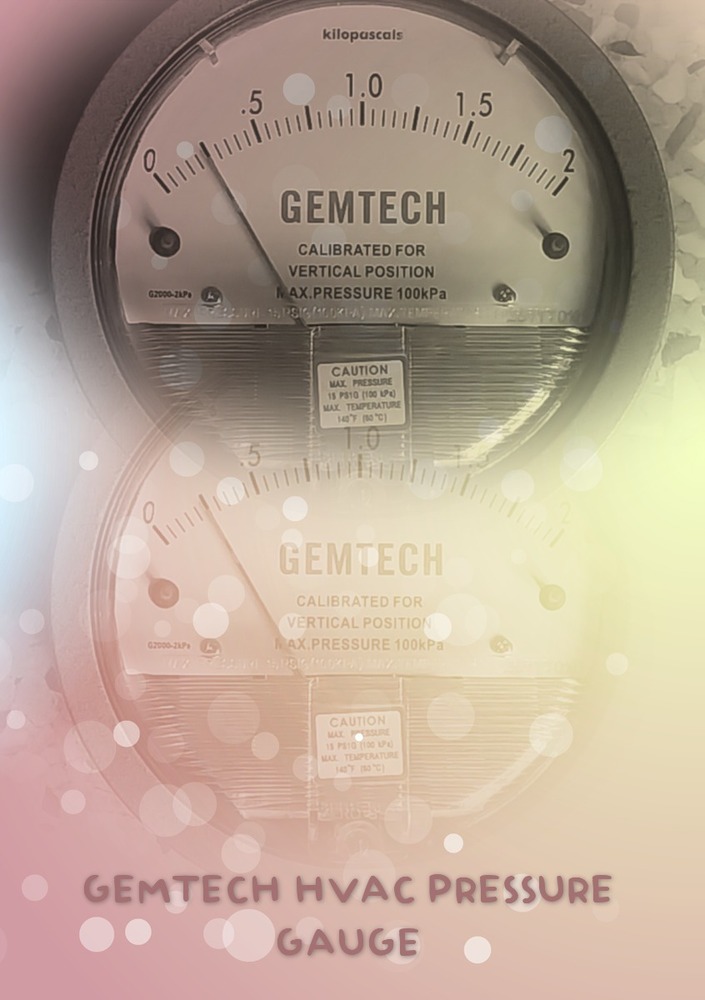GEMTECH Differential Pressure Gauge In Hansa Industrial Park Mohali Punjab