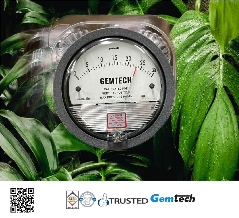 GEMTECH Differential Pressure Gauge NEAR Manali Industrial Area Chennai