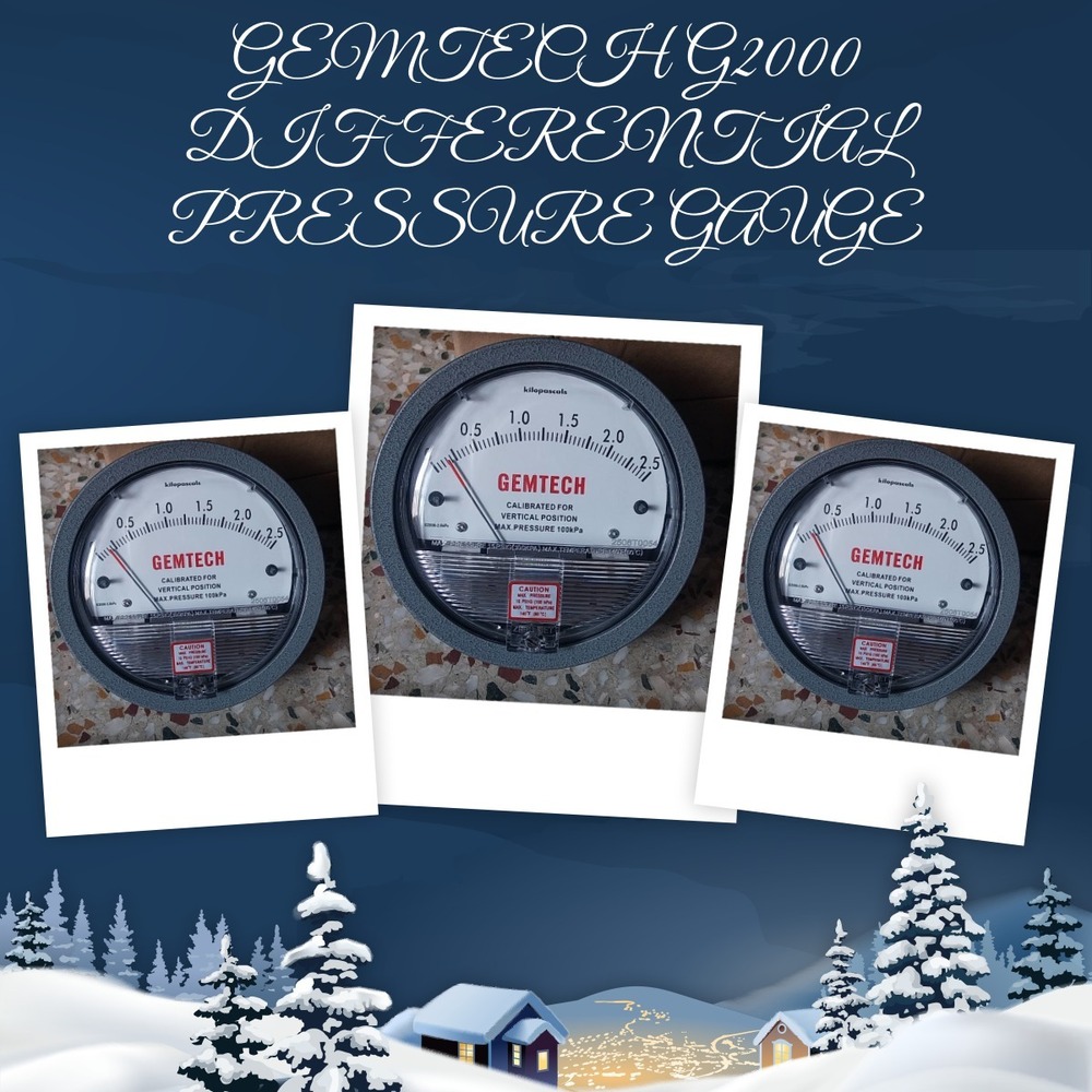 GEMTECH Differential Pressure Gauge NEAR Manali Industrial Area Chennai