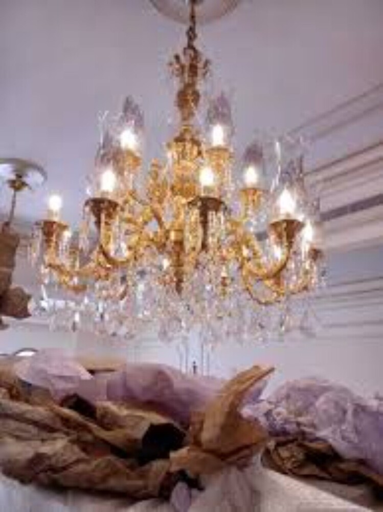 Brass Chandliers - Light Source: Energy Saving