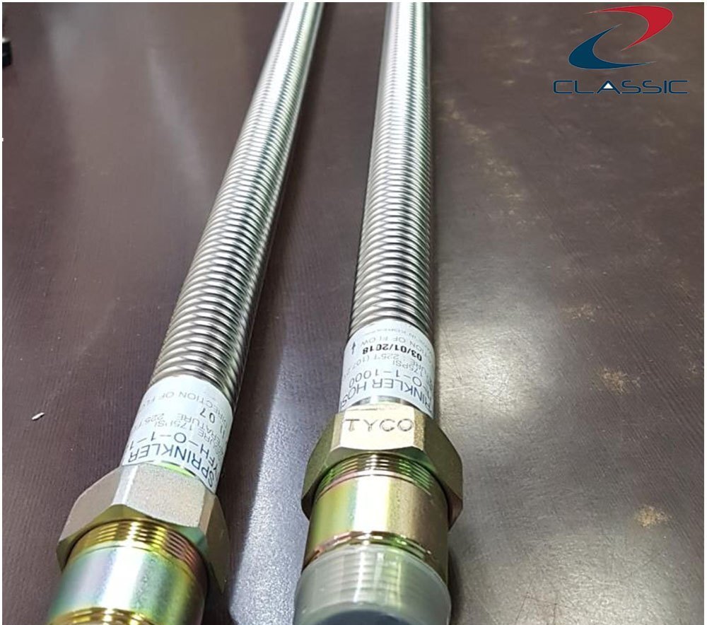 Flexible Drop Pipe - Application: Fire Safety