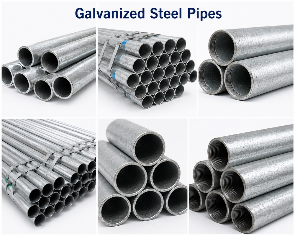 Galvanized Industrial Pipes