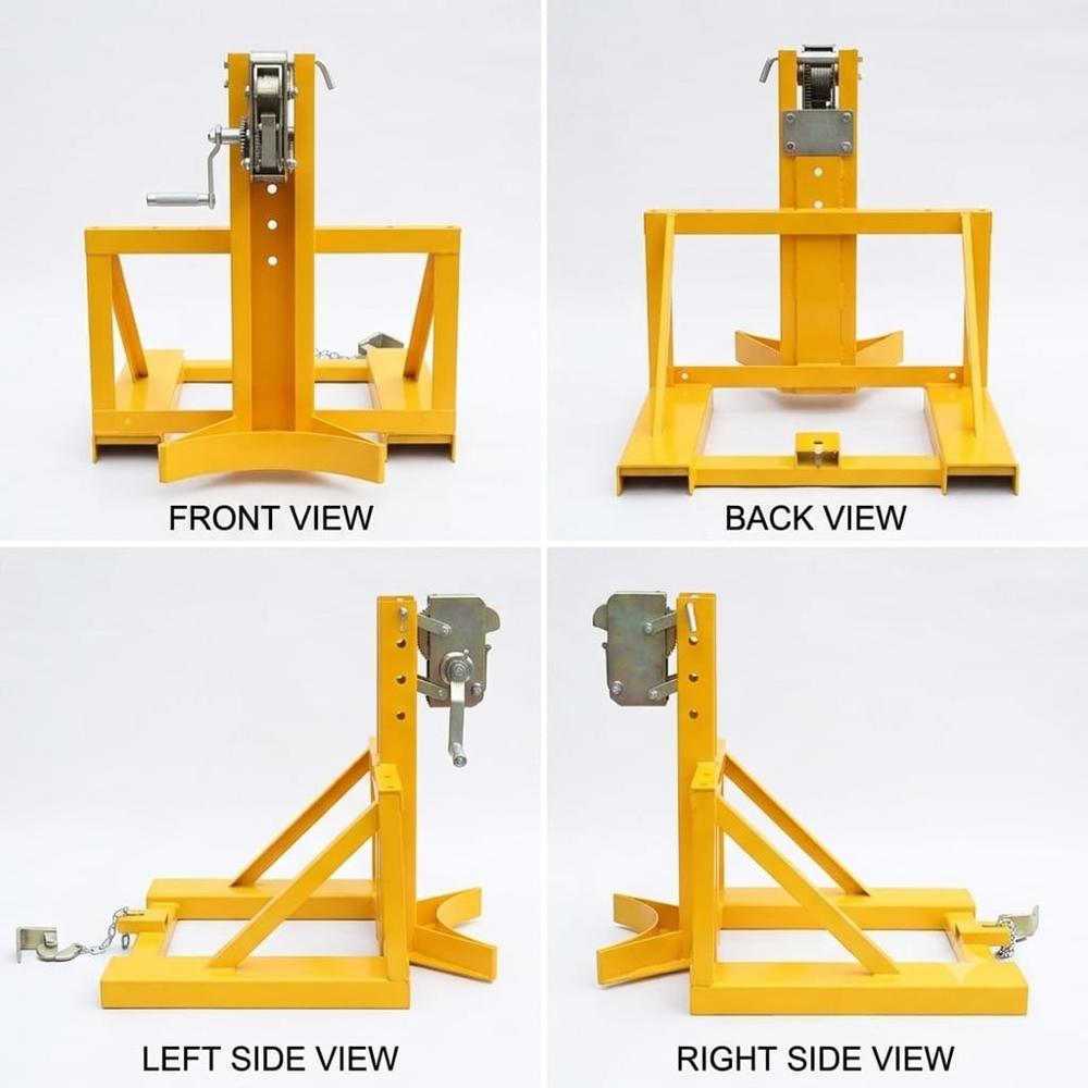 Single Drum Forklift Attachment