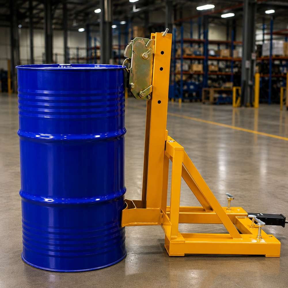 Single Drum Forklift Attachment