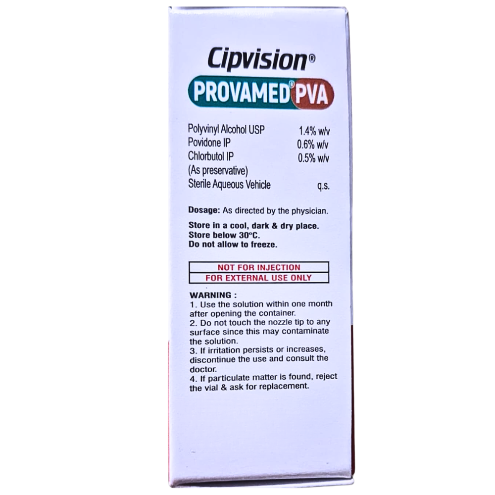 polyvinyl alcohol and povidone eye drops 