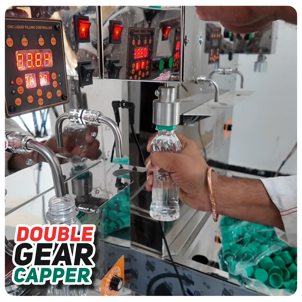 4 Nozzle Water Filling Machine