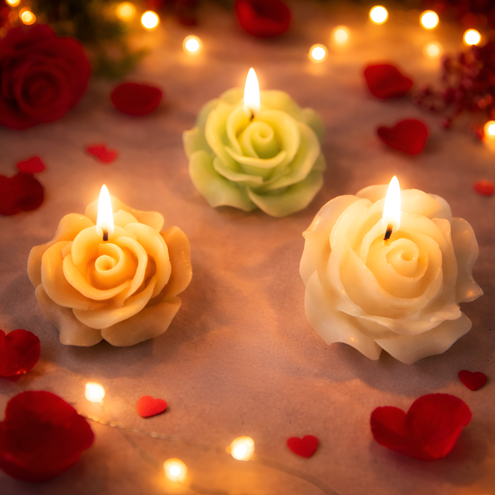 Flower Silicone Candle Mould