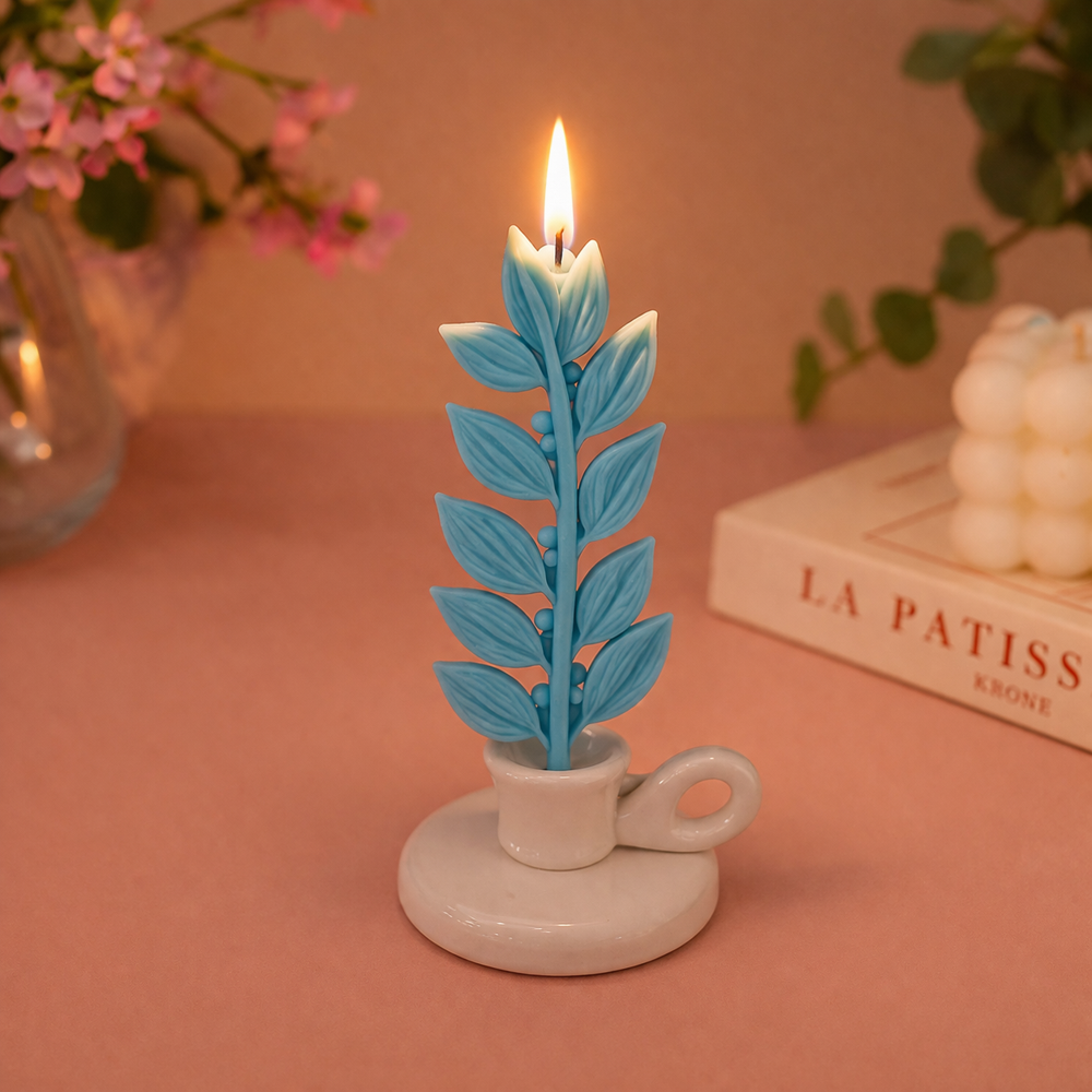 Leaves Silicone Candle Mould