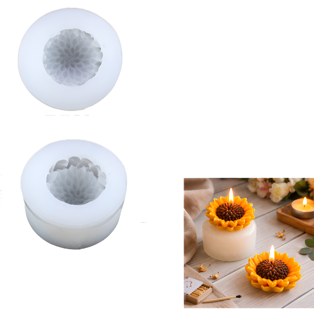 Flower Silicone Candle Mould