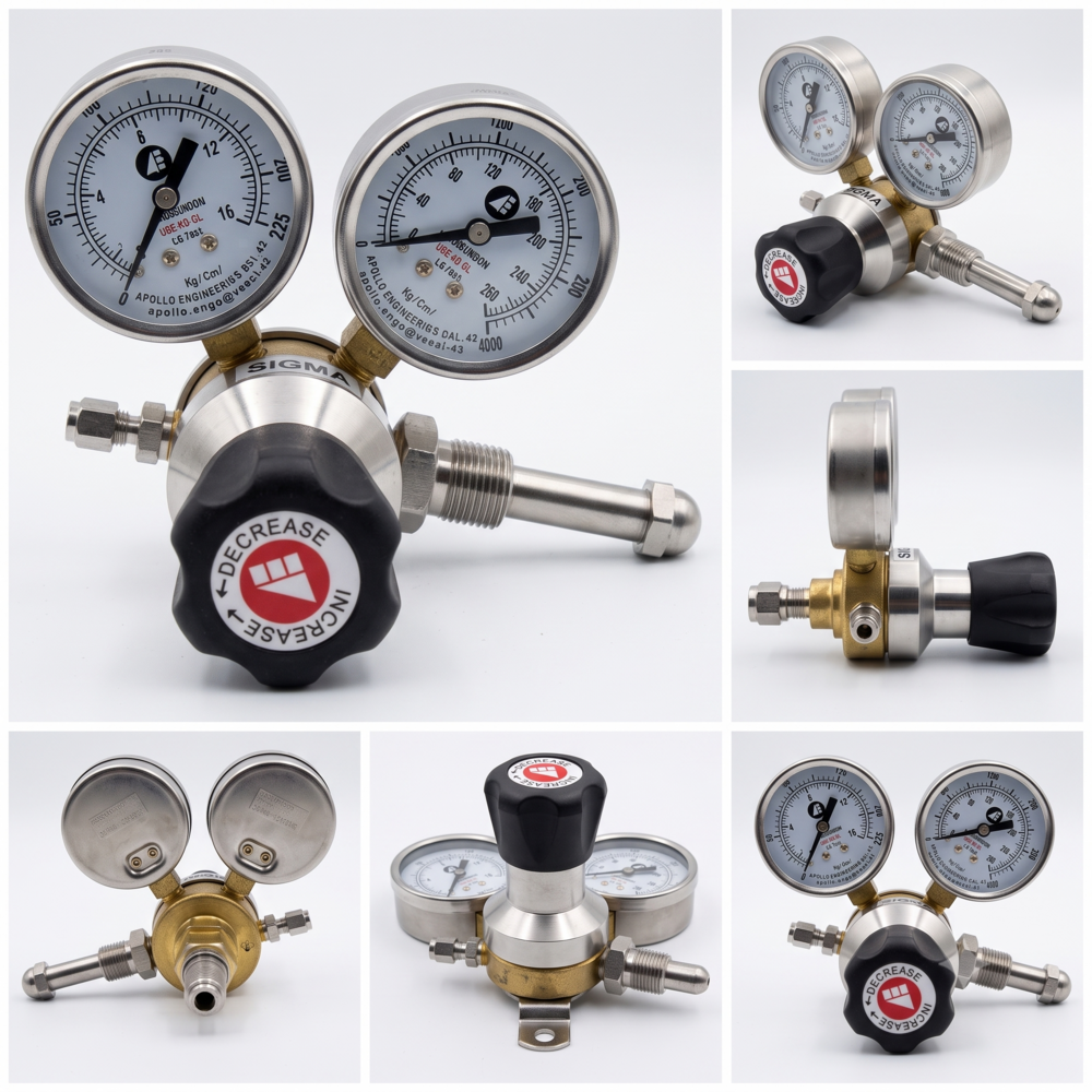 Double Stage Gas Regulator