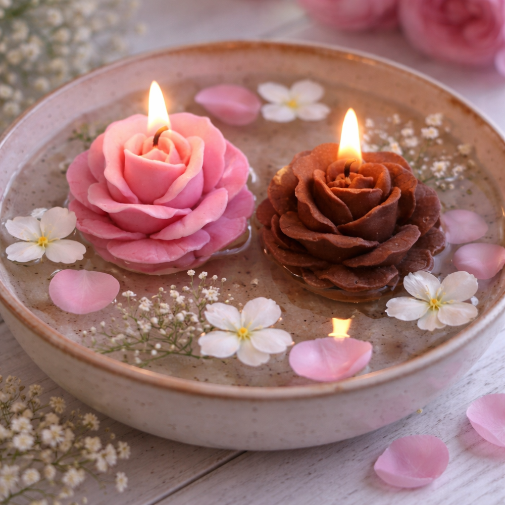 Flower Silicone Candle Mould