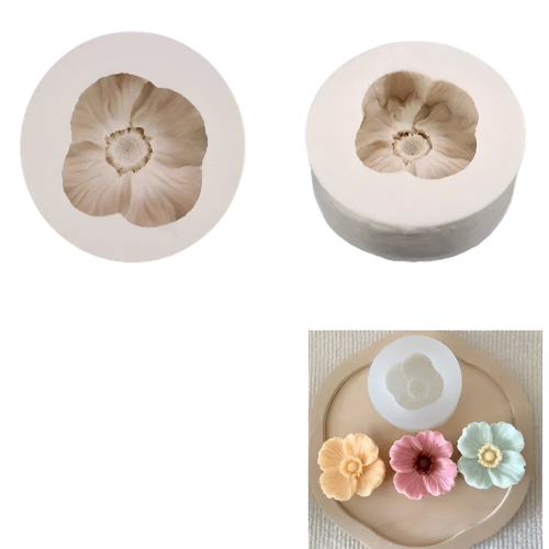 Flower Silicone Candle Mould