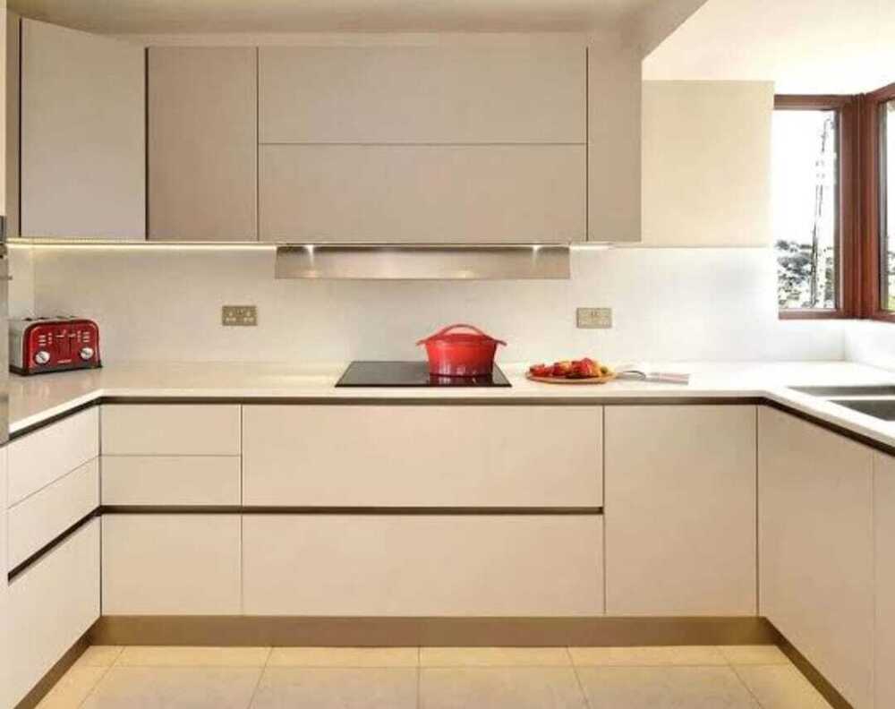 U Shape Modular Kitchen
