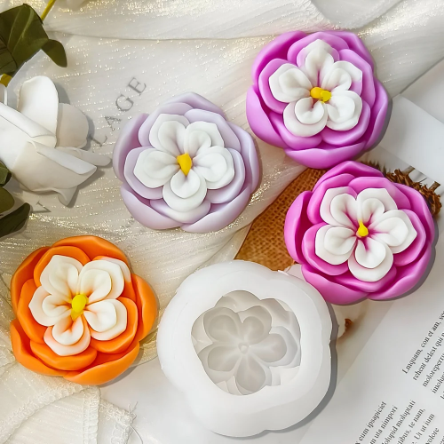 Flower Silicone Candle Mould