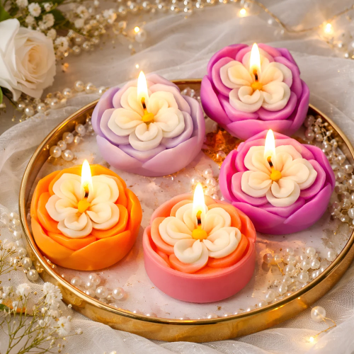 Flower Silicone Candle Mould