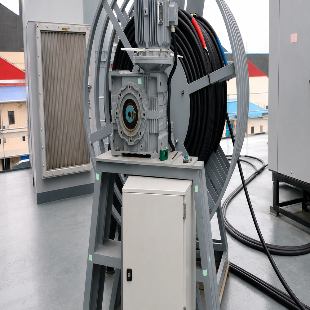 Motorized Cable Reeling Drum